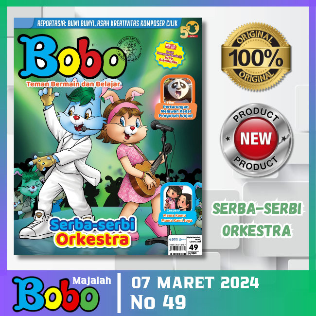 Majalah Anak Bobo Terbaru Kumpulan Edisi Maret 2024