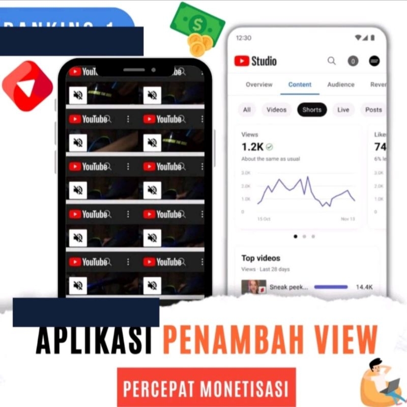 Aplikasi Penambah Jam Tayang Dan View Youtube Secara Permanent