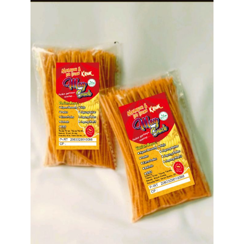 

mie lidi may Snack kemasan 85 gr 9 varian rasa