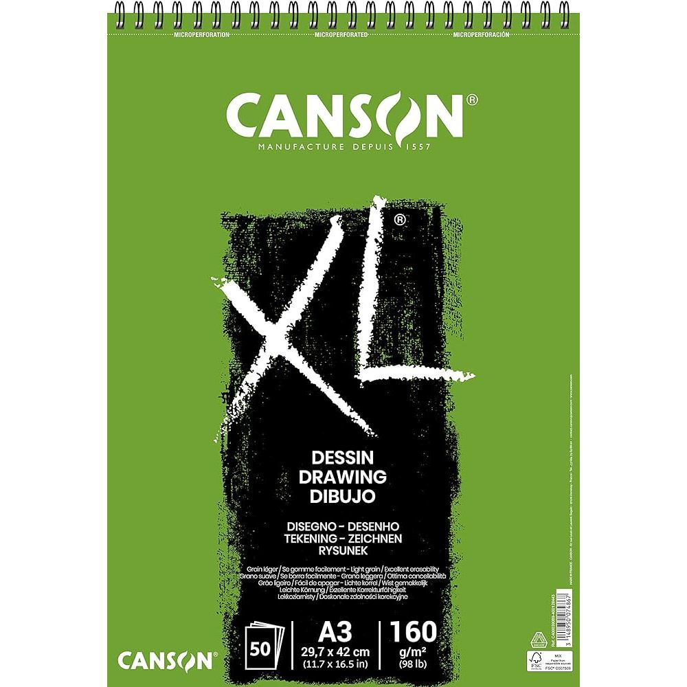 

Canson XL Dessin A3 50 Sheets - Mix Media Paper