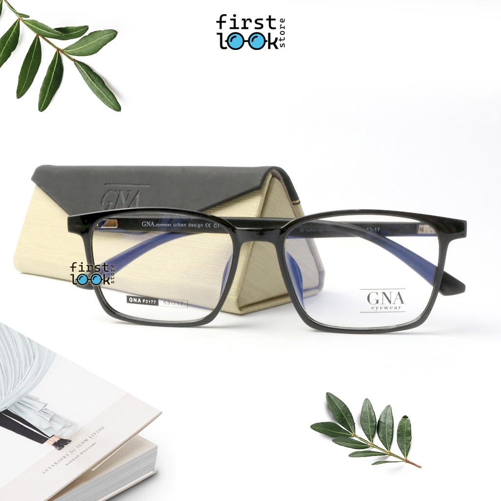 GNA EYEWEAR / GNA F-3177 / 53-17 / KACAMATA GNA / FRAME