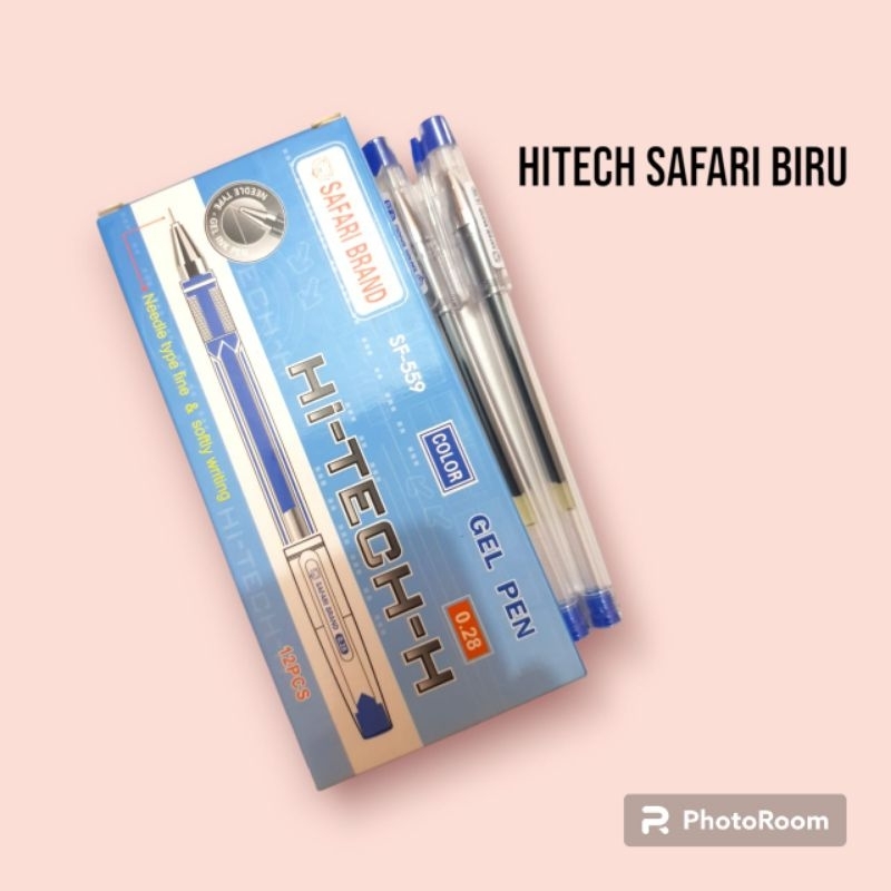BALLPOINT HITECH SAFARI TINTA BIRU