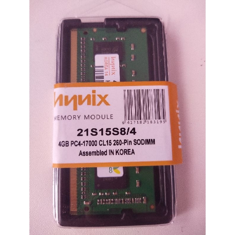 Ram Laptop Hynix 4GB DDR4