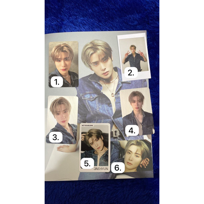 Photocard Jaehyun Denim Everline Dada Polaroid DJJ Perfume