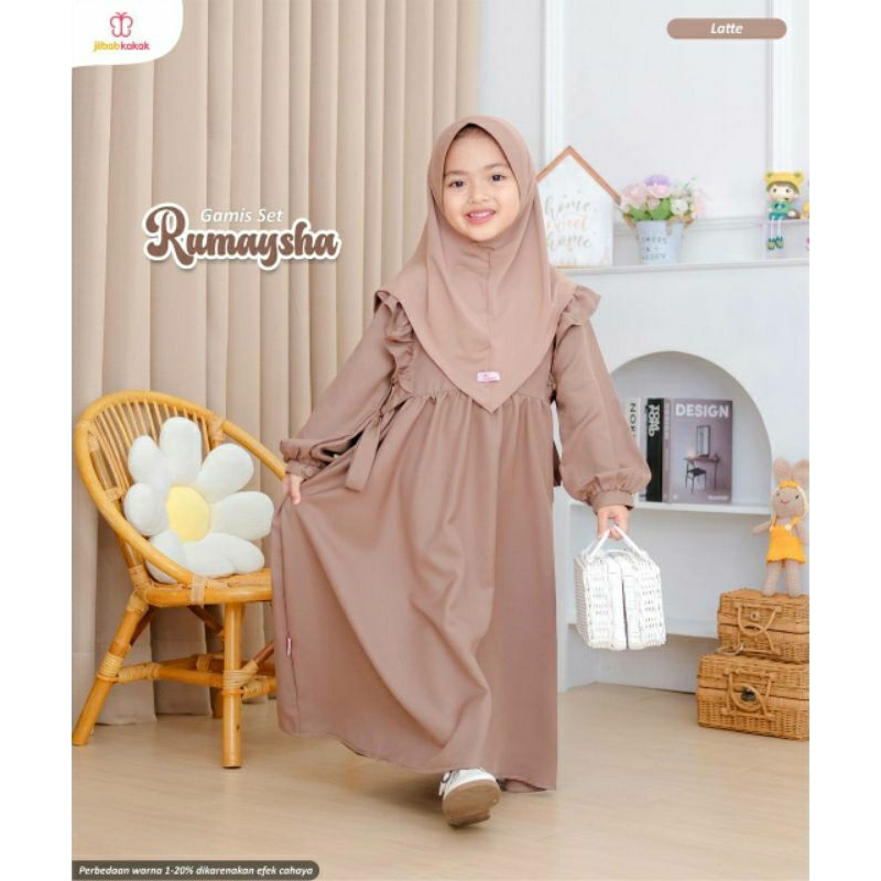 gamis set rumaysha by jilbab kakak / gamis anak