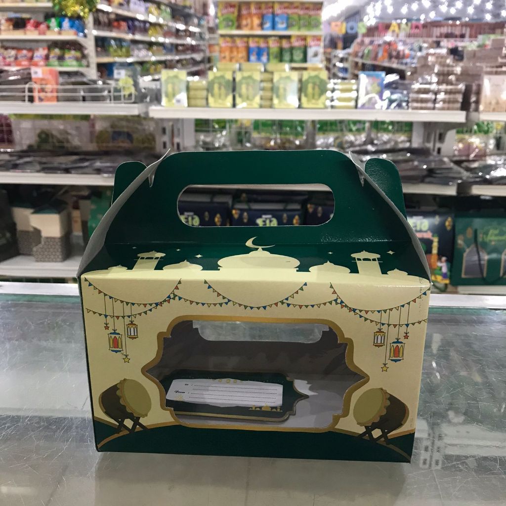 

Box hampers idul fitri tabung free kartu ucapan