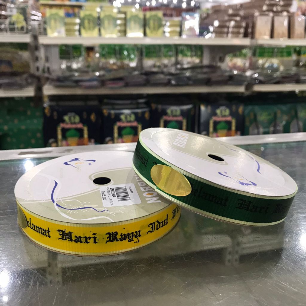 

Pita ribbon idul fitri 2cm