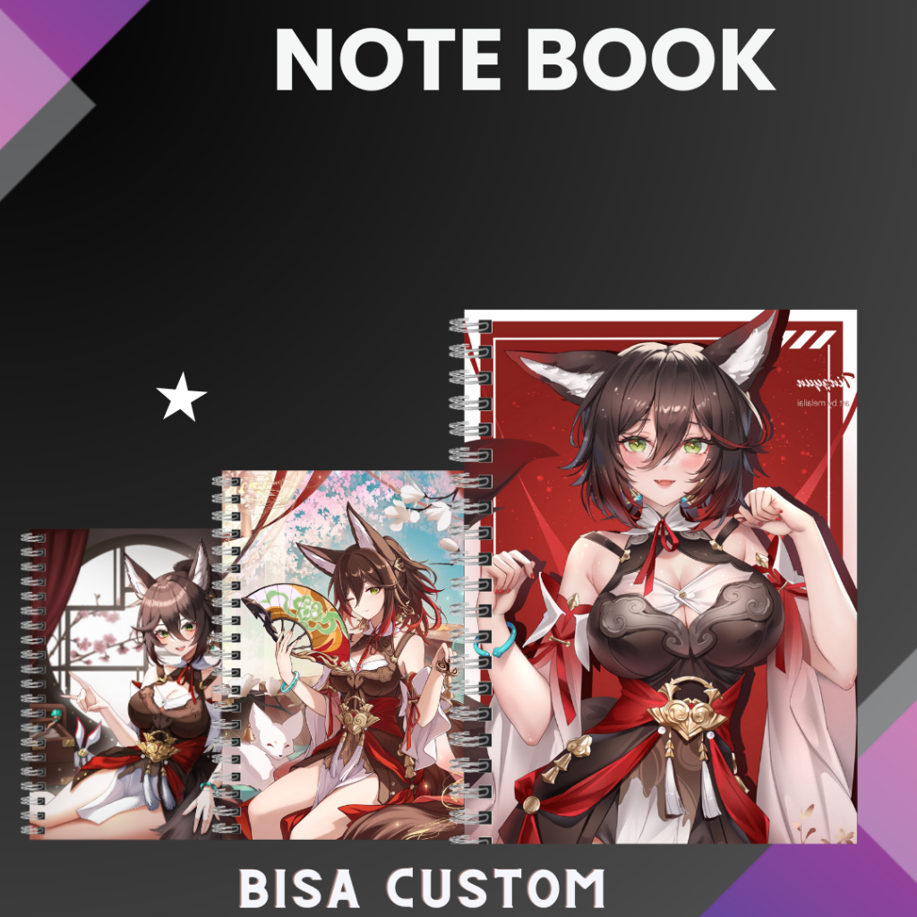 

notebook/buku catatan tingyun honkai star rail