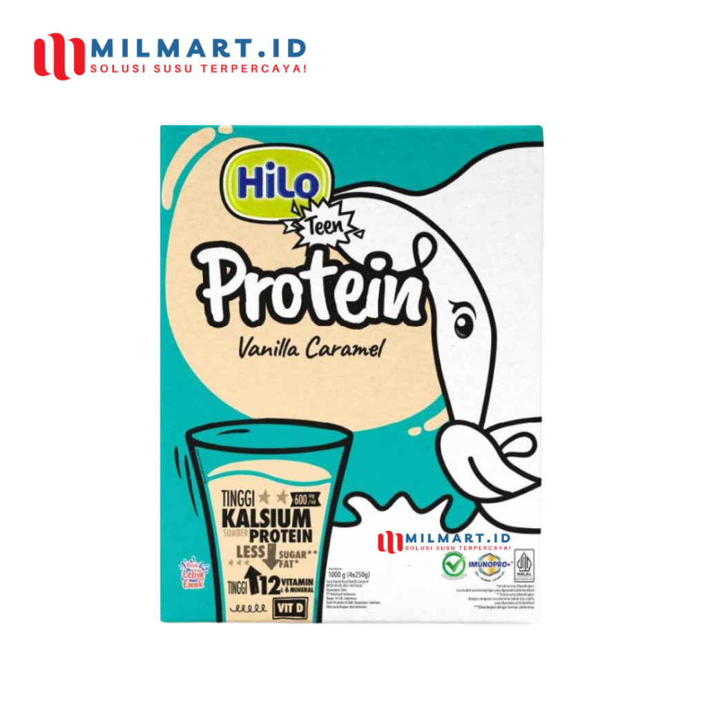 

HILO TEEN VANILA CARAMEL 750 G SUSU PERTUMBUHAN ANAK SUSU REMAJA