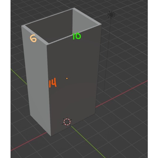 

Akrilik Custom Tempat Spidol PxLxT 15x6x14cm