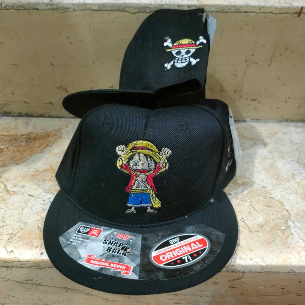 topi snapback bordir ONE PIECE ORANG topi bordir hiphop topi distro topi keren topi snapback bordir 