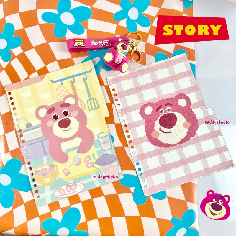 

PEMBATAS BINDER MOTIF LOTSO READY STOCK 6r,20r,26r - A6/A5/B5/A5 6ring DAPAT 2 LEMBAR