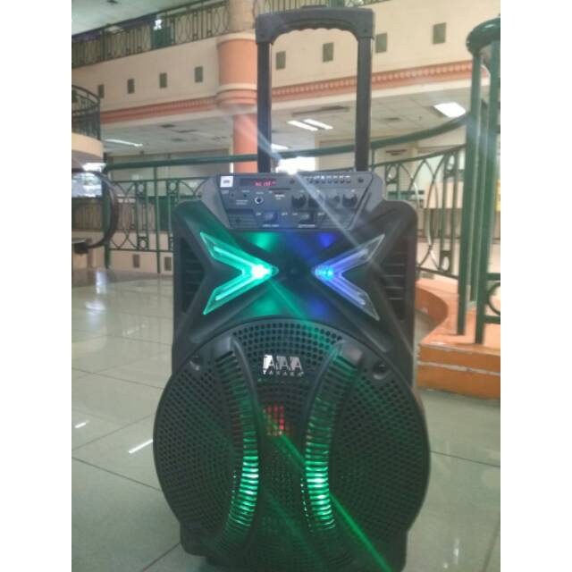 SPEAKER AKTIF 12 INCH PORTABLE TANAKA DIAMOND ANTROLLEY 12