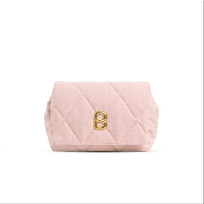 zoey denim bag buttonscarves dusty pink