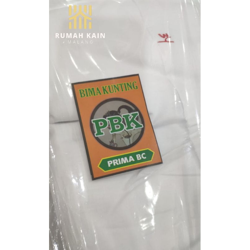 KAIN KATUN PRIMA || WARNA PUTIH || ( HARGA 1 ROLL )