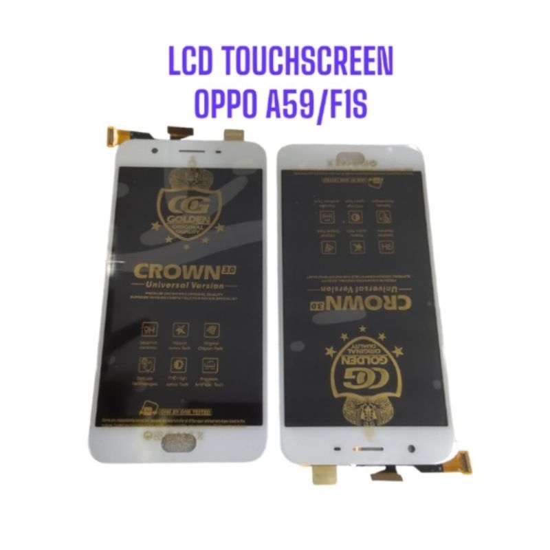 LCD TOUCHSCREEN OPPO F1S / A59 - LCD TS OPPO F1S / A59 FULLSET ORIGINAL OEM