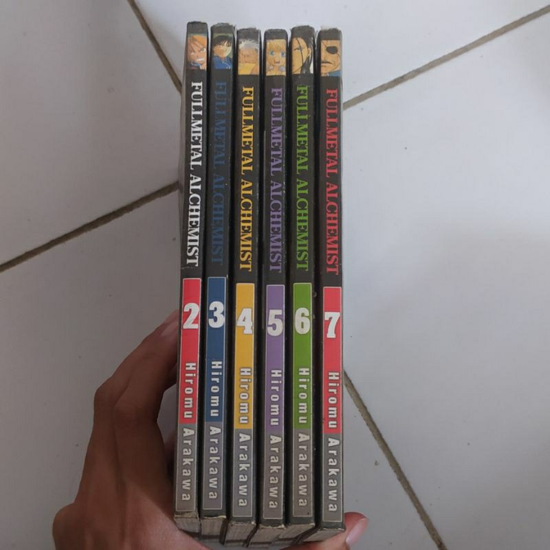 Komik Fullmetal Alchemist bekas