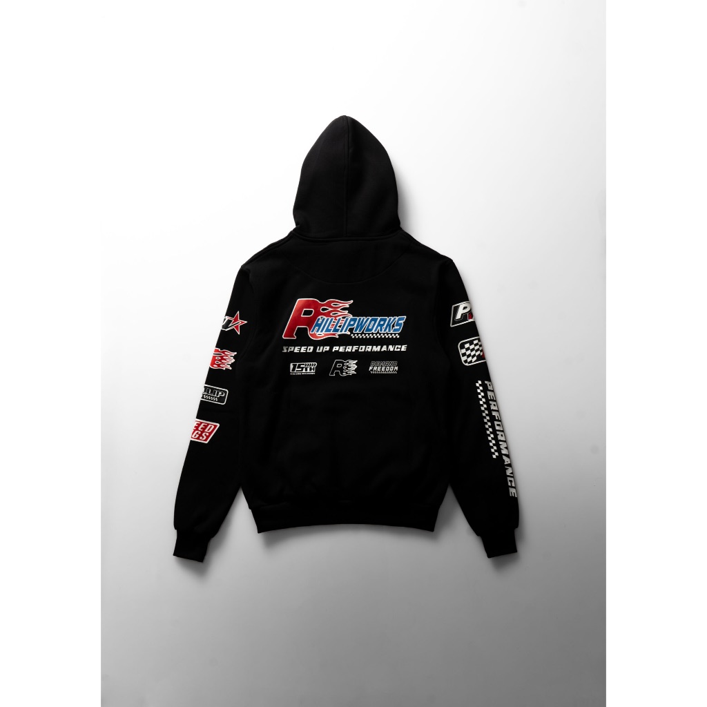 PHILLIP WORKS PHILLIPWORKS HOODIE HODIE SWEATER SWITER JACKET JAKET RACING SPEED PERFORMANCE BALAP T