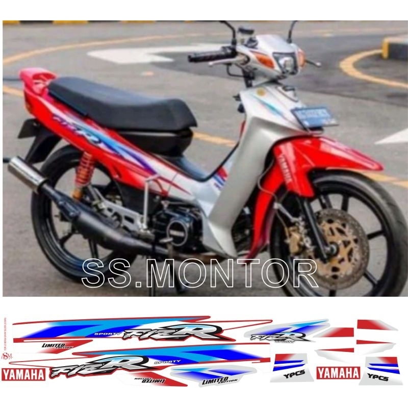 STRIPING STIKER LIS FIZR Fizr Sporty  Limited edition custom