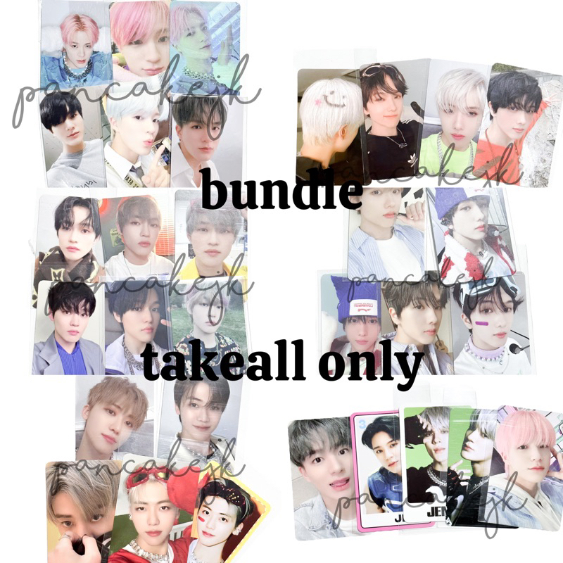 [ READY‼️ take all only bundle ] nct dream hello future hot sauce glitch mode mark haechan kihno pho