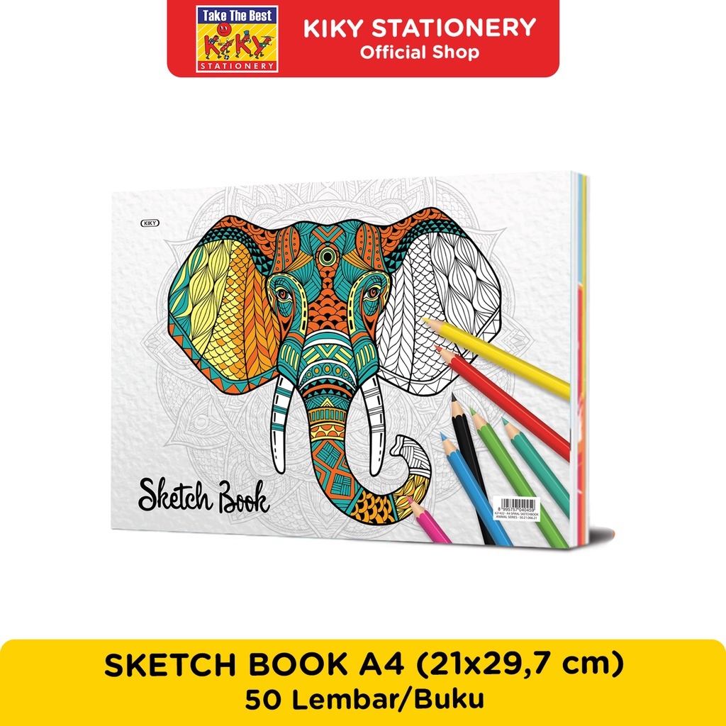 

RB Buku Gambar Sketsa Sketchbook A4 - Kiky MURAH