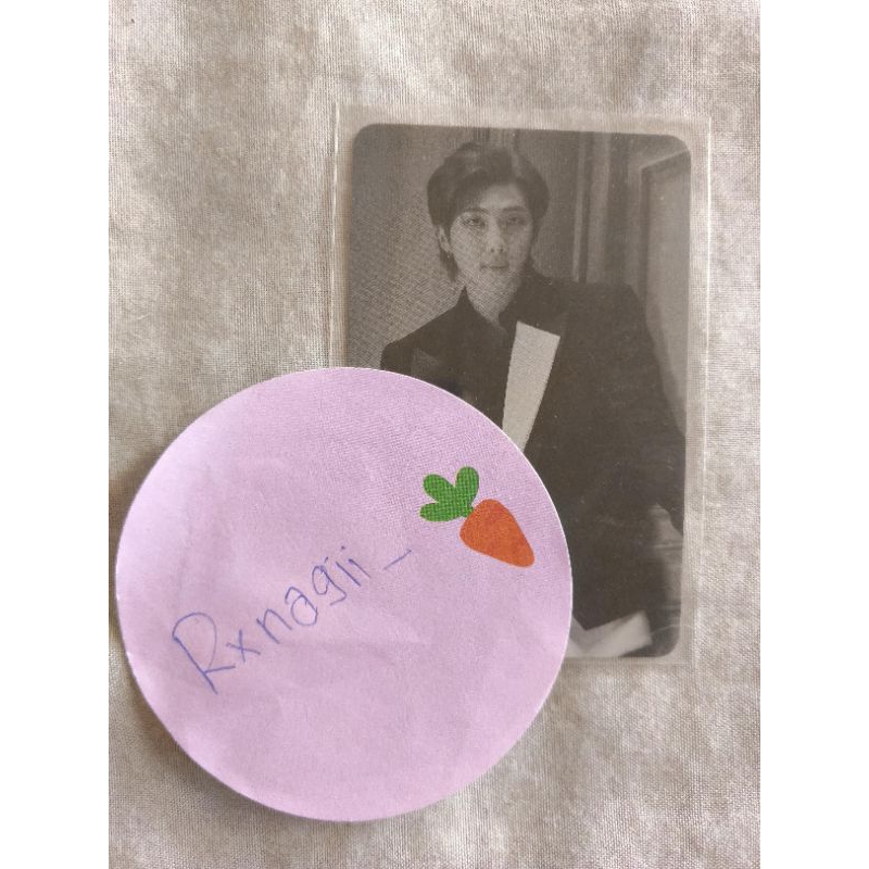OFFICIAL PHOTOCARD NAMJOON RM BTS MOTS JOURNEY