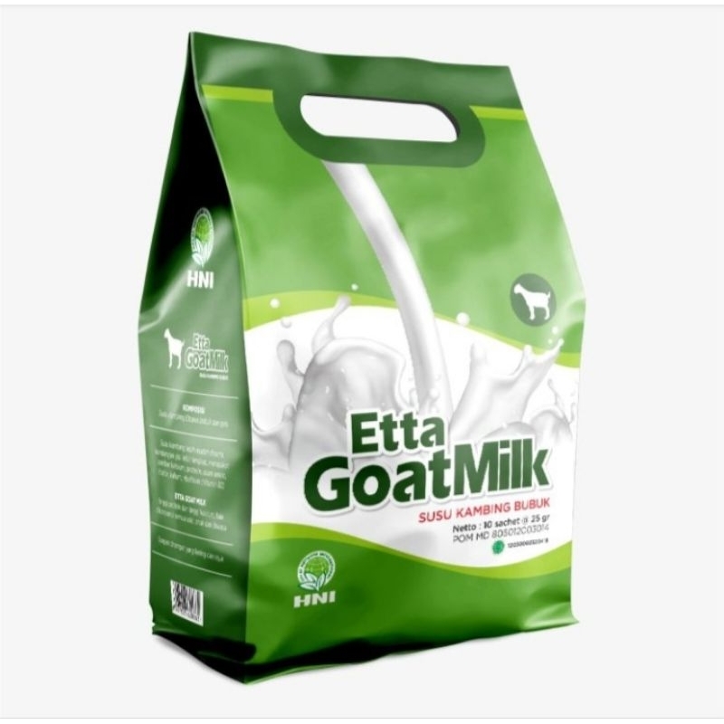 

SUSU KAMBING ETTA GOAT MILK TOP BRAND 2024(UNTUK MASALAH ASMA, PERNAFASAN,BATUK MENAHUN,TBC) tulang