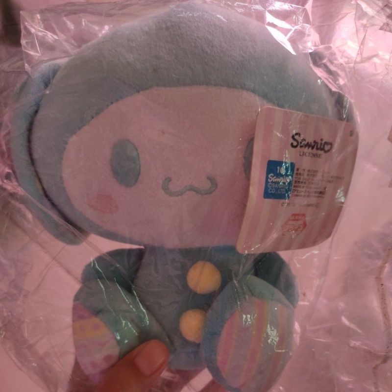 Boneka cinamoroll biru