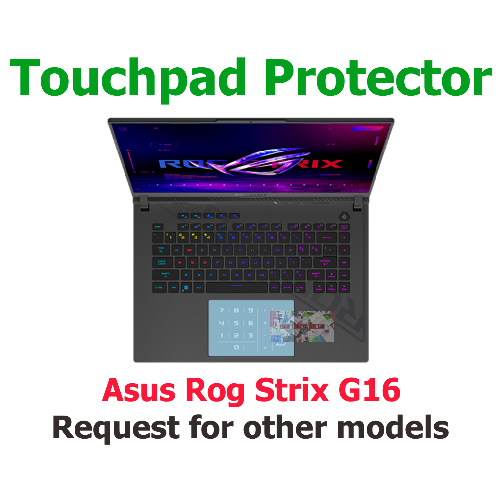 Touchpad Trackpad Protector Asus Rog Strix G16