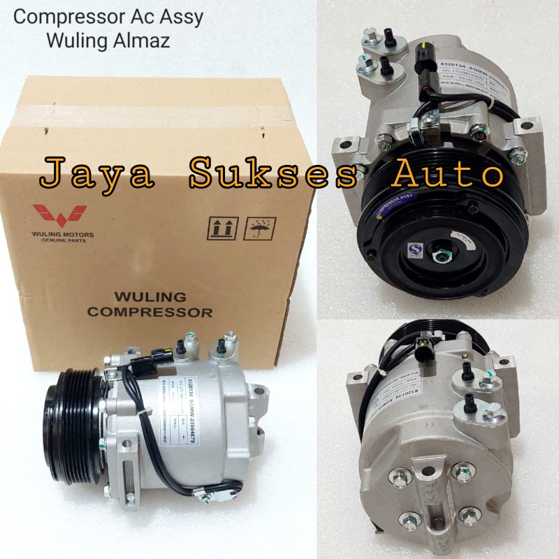 Compresor Kompresor AC Mobil New Wuling Almaz Cortez 1.8 1800CC Original