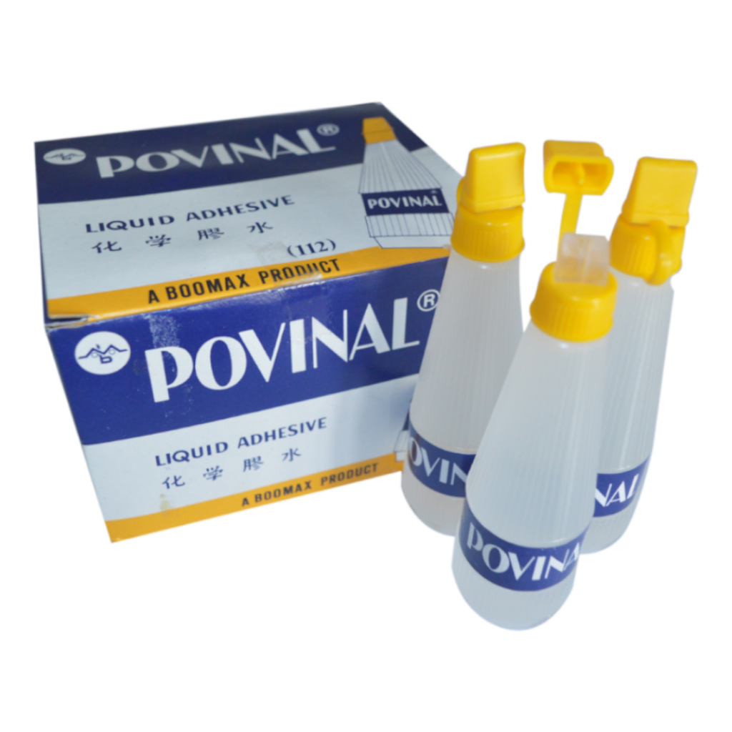 

[PACK] Lem Kertas Cair Tanggung - Povinal 112 75 ml MURAH