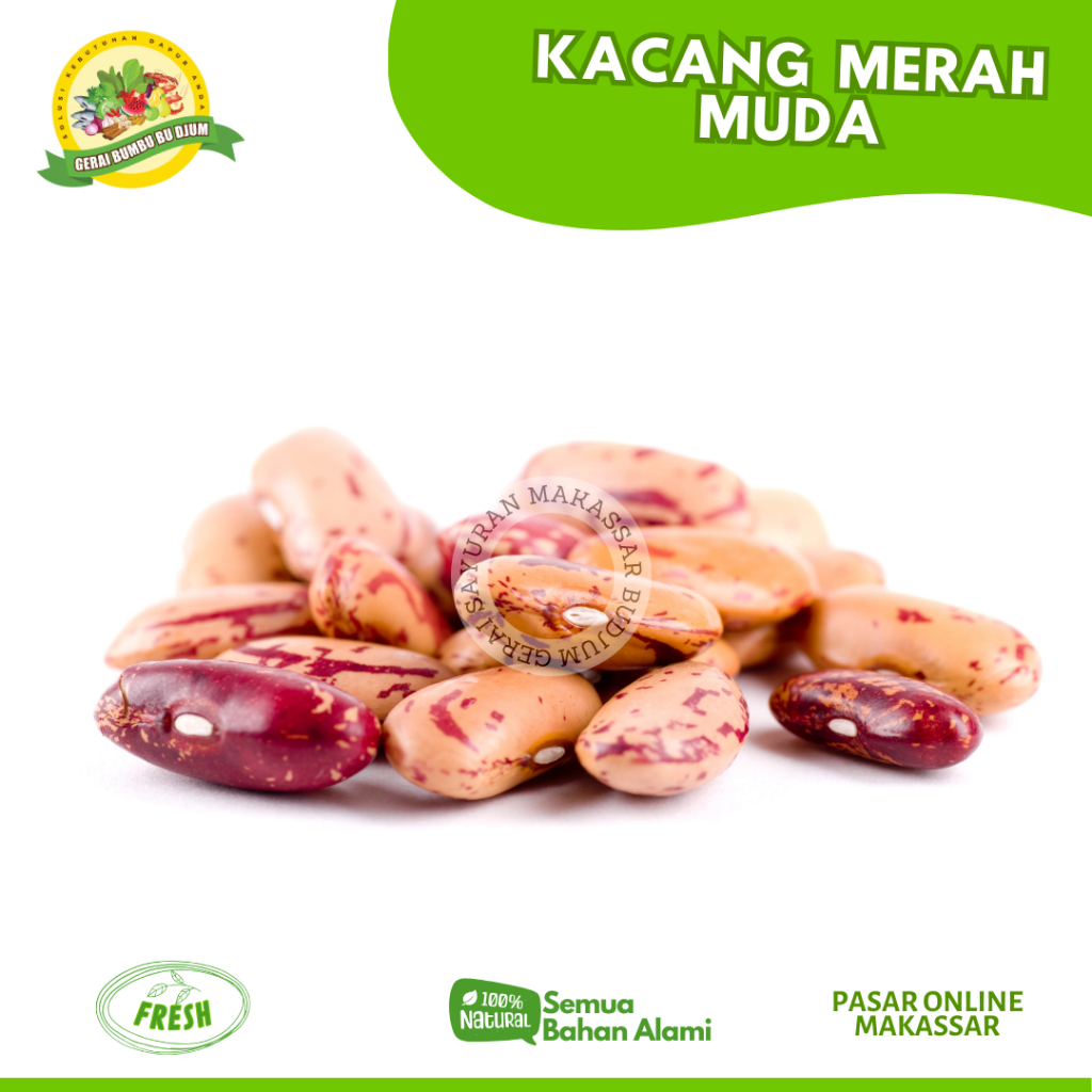 

KACANG MERAH MUDA FRESH SEGAR 250Gram Pasar Online Makassar