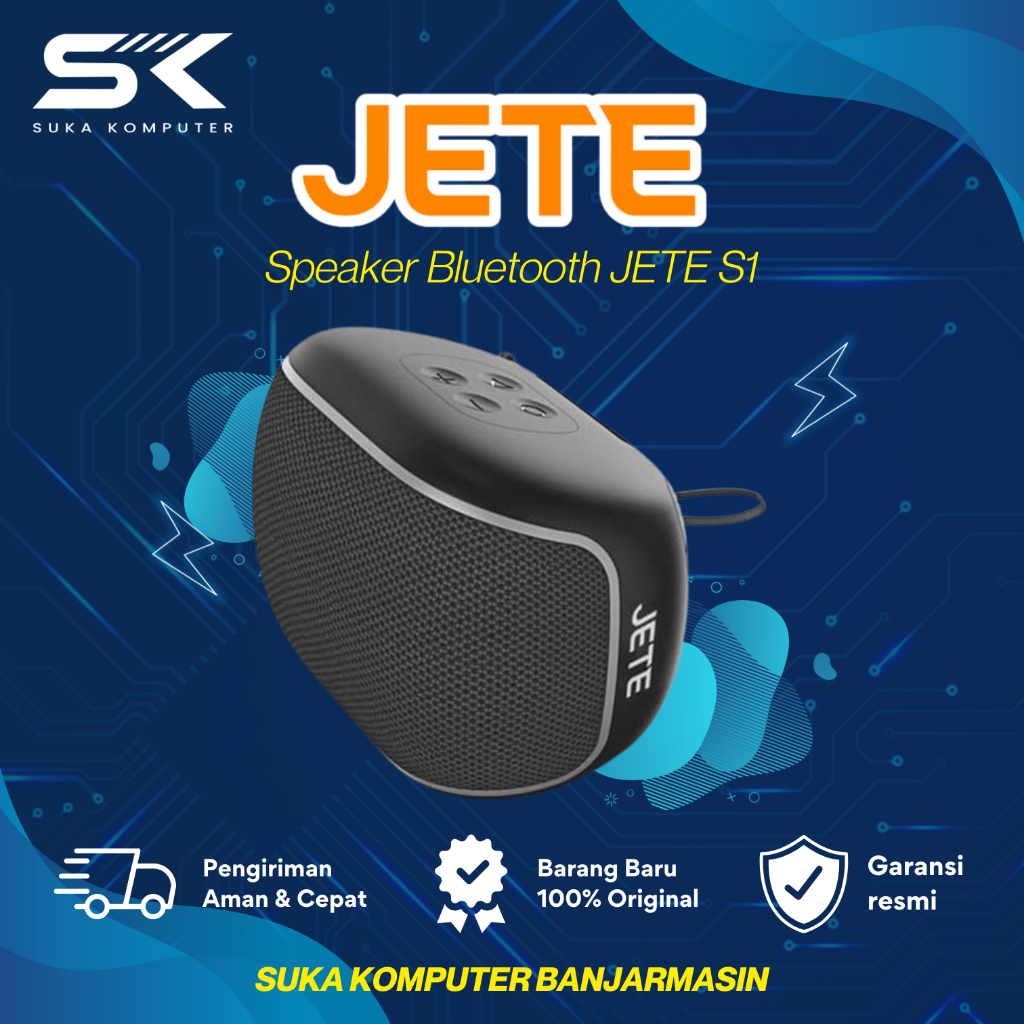 Speaker Bluetooth JETE S1