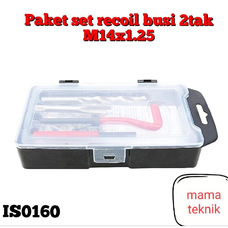 paket recoil set m14x1.25 recoil busi motor 2tak ninja rxking recoil busi mobil