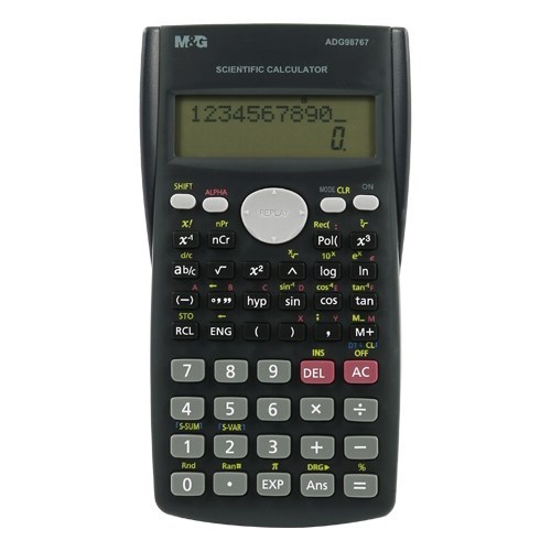 

Kalkulator M&G 12 Digits Scientific Calculator 240 Functions ADG98767