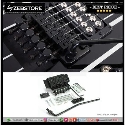 Tremolo Updown Floyd Rose Licensed Black