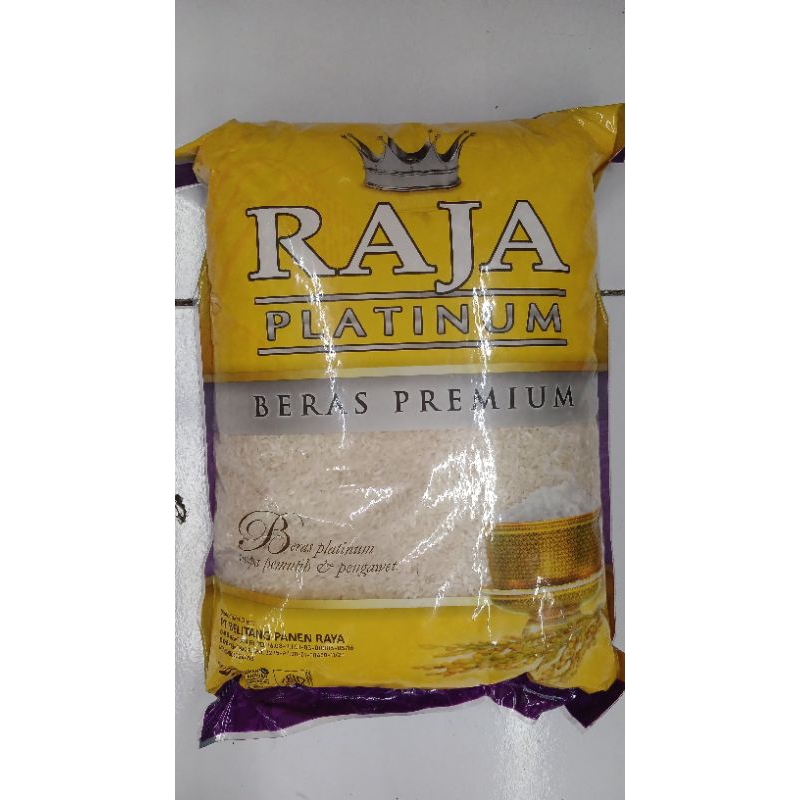 

Beras Raja platinum 5kg