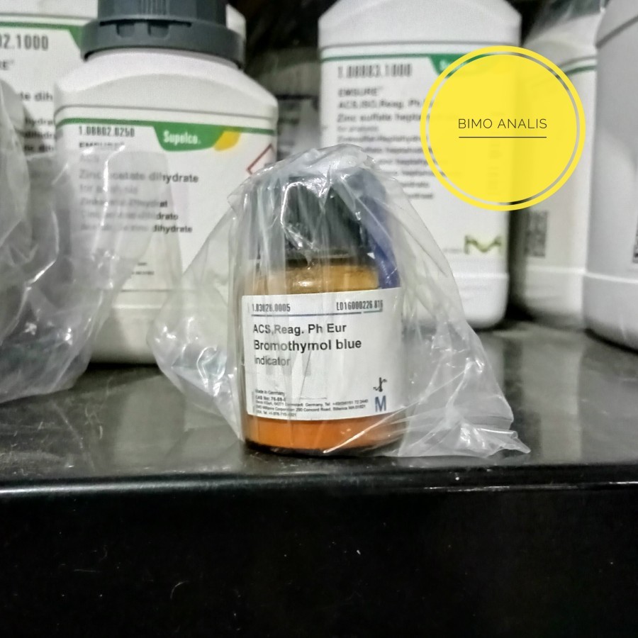 BROMOTHYMOL BLUE INDICATOR 5GR MERCK 103026 / BROMOTIMOL BIRU