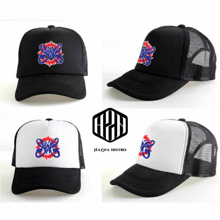 HAZNA DISTRO.TOPI SLANK.TOPI BERLOGO SLANK.TOPI TRUCKER JARING.TOPI SLANK PEACE.TOPI SLANK MAWAR MER