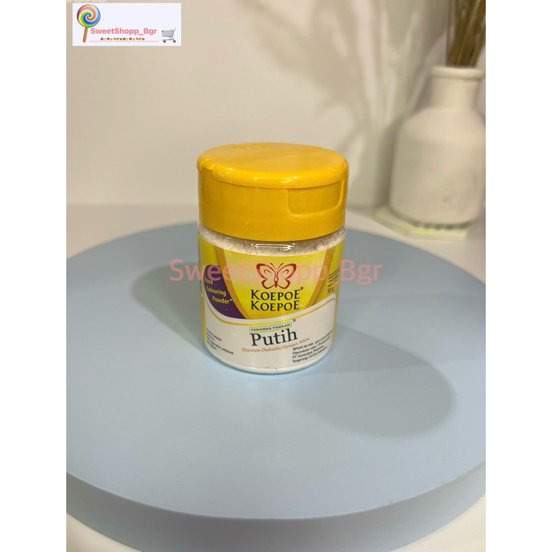 

PEWARNA MAKANAN PUTIH KOEPOE-KOEPOE 50 GR