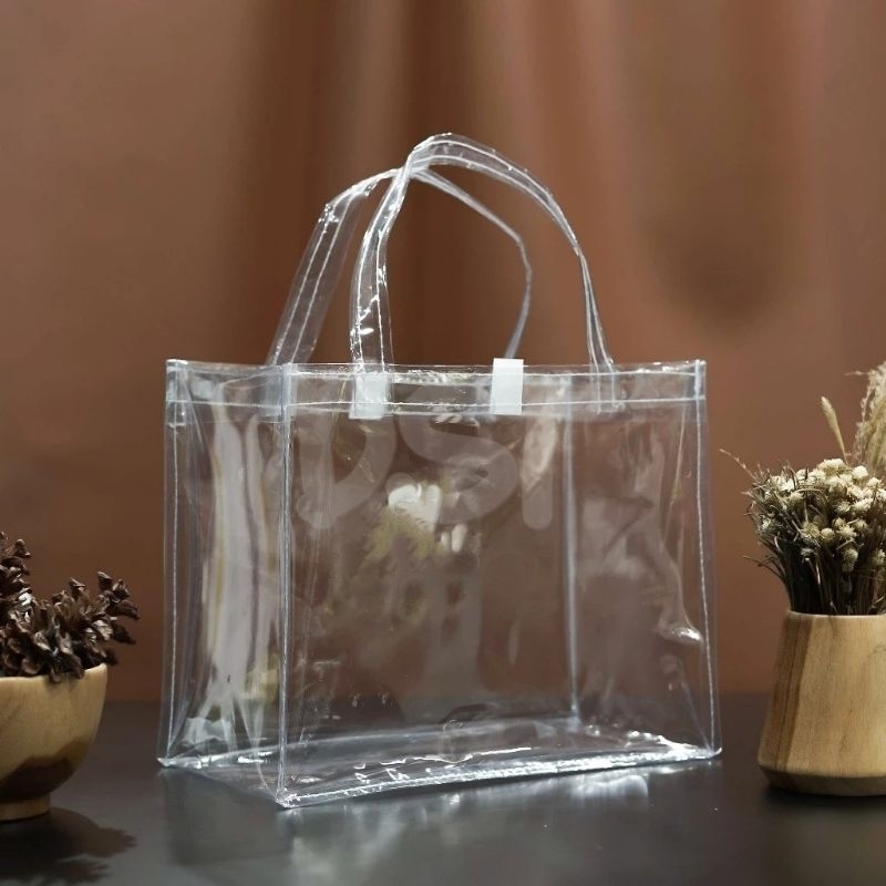 

DST Tas Mika Transparan Hampers Goodiebag Ulang Tahun Landscape Portrait TMK