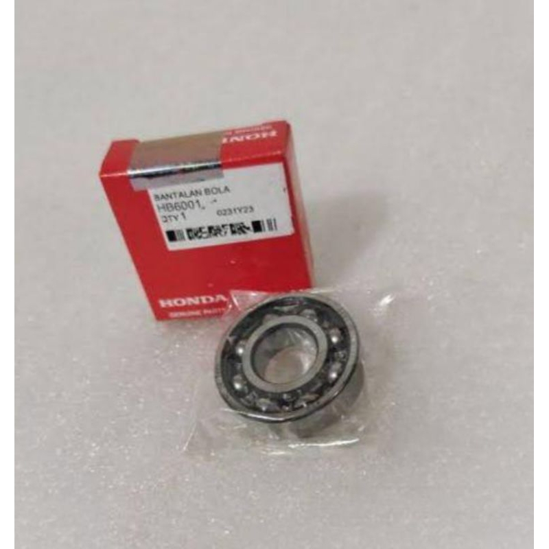 Laher Bearing Roda Mesin 6001 Asli AHM HB6001