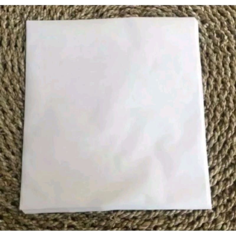 Kertas Nasi KFC Isi 100 Lembar Pembungkus Nasi Putih Uk 25x27 / Kertas Bungkus Burger Anti Lengket M