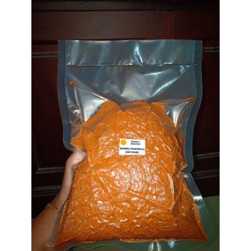 

Paket Usaha Bumbu Marinasi Dry Rub Khas Bumbu'e Dapoerku 1 Kilogram ( No MSG)