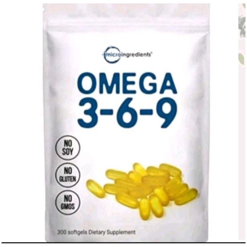 Microigredients OMEGA 3-6-9 300 softgel