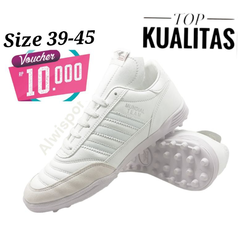 sepatu futsal turf minisocer grade orii free kaos kaki dan deker