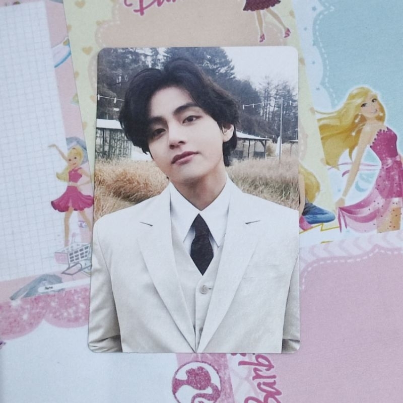 PC V TAEHYUNG BTS PHOTOCARD A PHOTOBOOK ME MYSELF