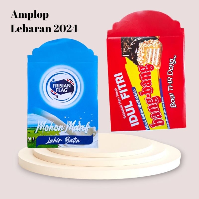 

Amplop Lebaran 2024 Desain Snack Motiv Virall,Angpao Lebaran 2024