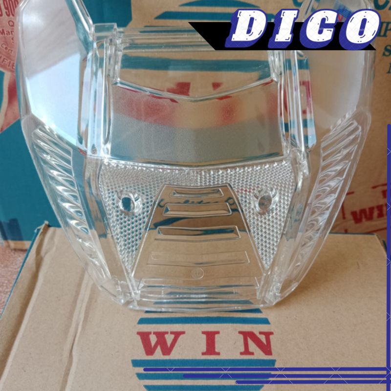 Mika SenRr + Stop Lamp Supra x 125 Lama/Batman Putih 2004 2005 2007 2008 2009 2010 2011 2012 2013 | 