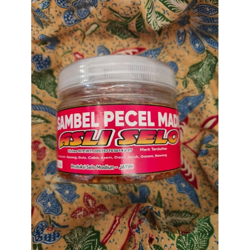 

Sambel Pecel Madiun Asli Selo